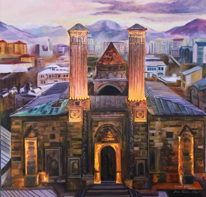 Erzurum’da Öğrencilerin Sergisi Büyük İlgi Gördü