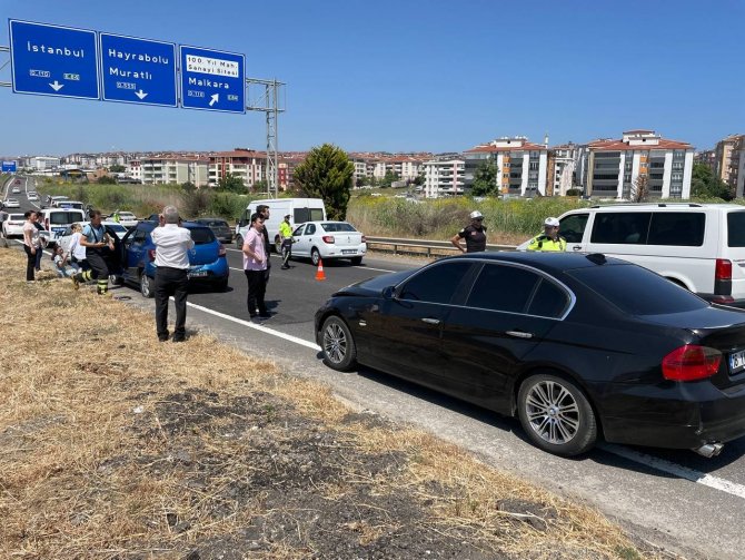 Freni Boşalan Kamyonet Dehşet Saçtı: Kaza İçinde Kaza
