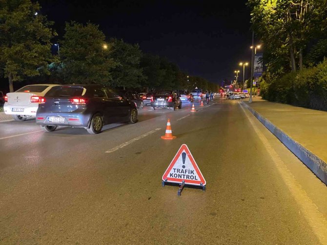 Kartal Sahil Yolundaki Trafik Denetimi