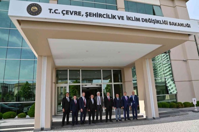 Çevre Bakanlığında Manisa’nın Projeleri Konuşuldu