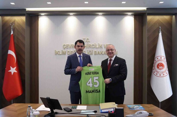 Çevre Bakanlığında Manisa’nın Projeleri Konuşuldu