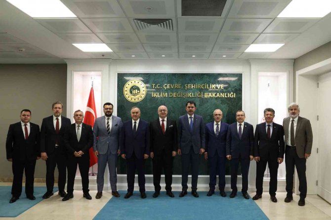 Çevre Bakanlığında Manisa’nın Projeleri Konuşuldu