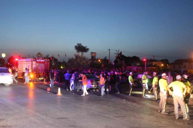 Manisa’da Feci Kaza: 1 Ölü, 3’ü Ağır 6 Yaralı