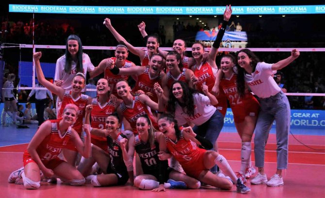 Fıbv Milletler Ligi: Türkiye: 3 - Belçika: 1