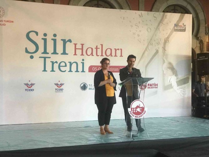’Şiir Hatları Treni’ Yola Çıktı