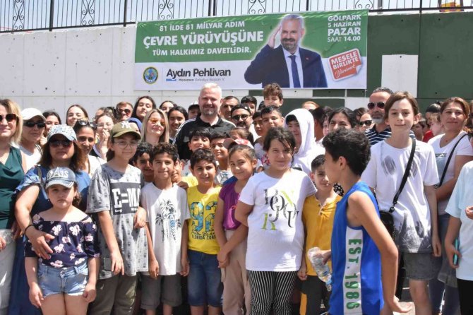 Menemen’de Çevre Yürüyüşü