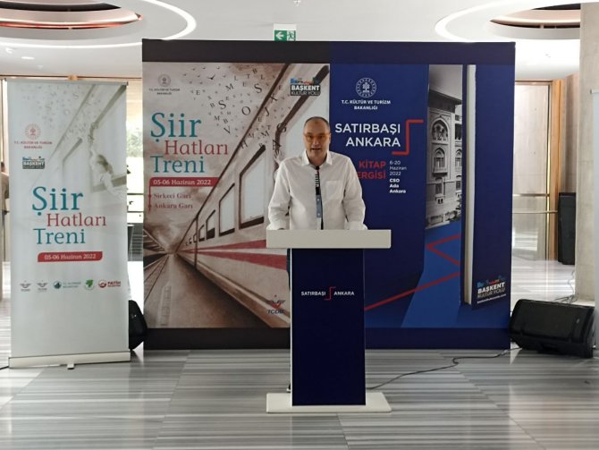 Şair Ve Okurları Taşıyan “Şiir Hatları Treni” Ankara’ya Ulaştı