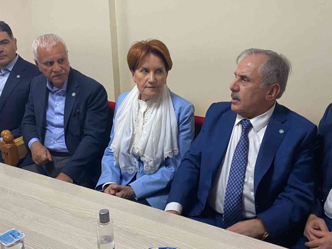 İ̇yi̇ Parti Genel Başkanı Akşener Diyarbakır’da