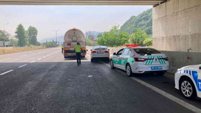 Hız Yapanlar Radara Takıldı