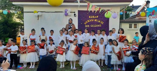 Minik Öğrencilerin Kapanış Programı Yapıldı