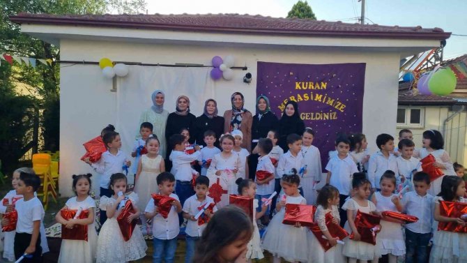 Minik Öğrencilerin Kapanış Programı Yapıldı