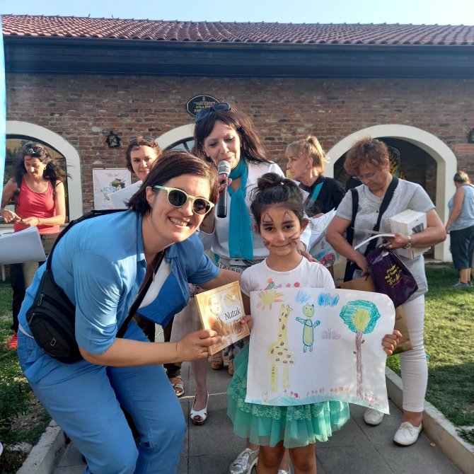 Çocuklar Hayvan Resimleri Çizerek Yarıştı