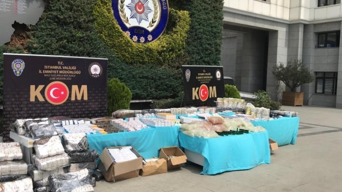 İ̇stanbul’da Sahte İlaç Operasyonu