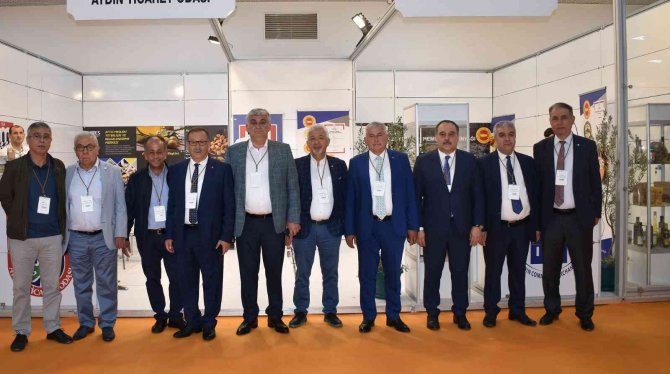 İ̇stanbul’daki Zeytinyağı Fuarına Aydın Ticaret Borsası Damga Vurdu