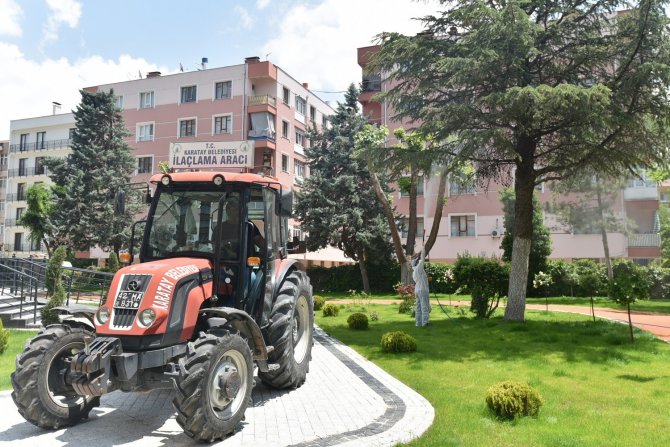 Karatay’da İlaçlama Çalışmaları Hız Kazandı