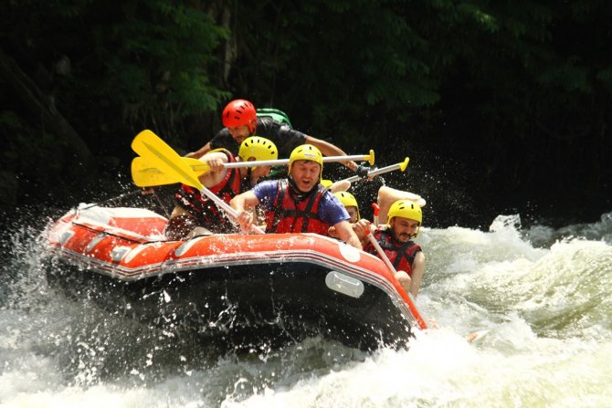 Düzce’de Rafting Sezonu Başladı
