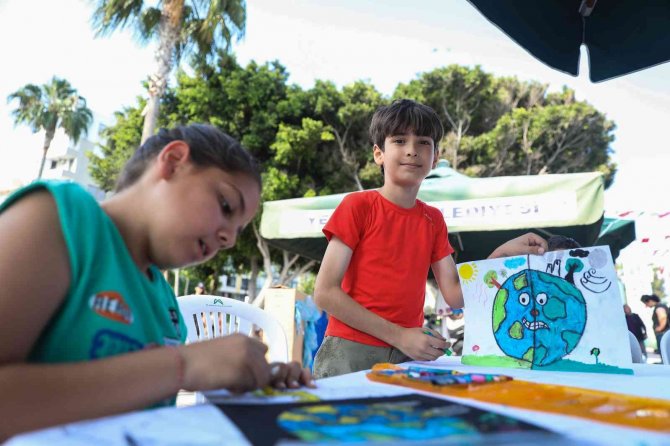 Mersin Büyükşehir Belediyesi, ‘İ̇klim Ve Çevre Şenliği’ Düzenledi