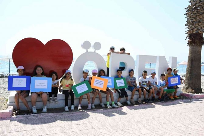 Ören’de "100 Poşetle" Çevre Temizliği Yapıldı