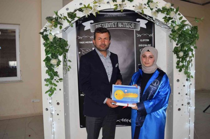 Dpü Pazarlar Meslek Yüksekokulu’nda Mezuniyet Coşkusu