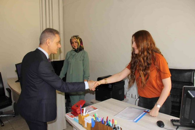 Sağlık Müdürü Tekin, Göreve Başladı