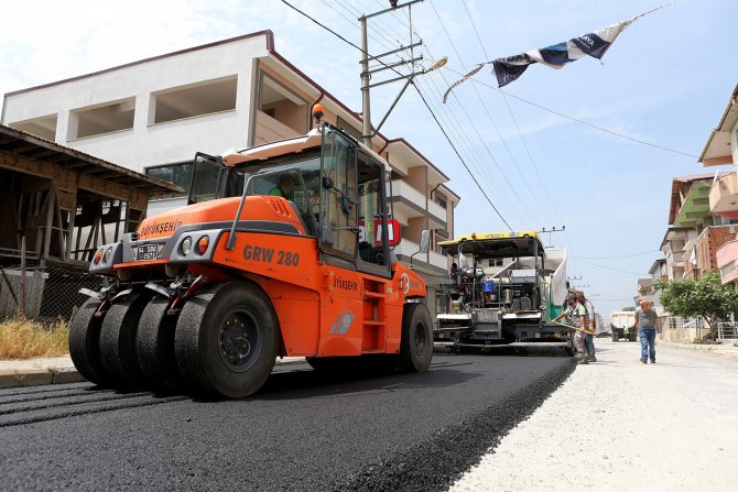 Asfalt Serim İşlemi Geyve’de Sürüyor