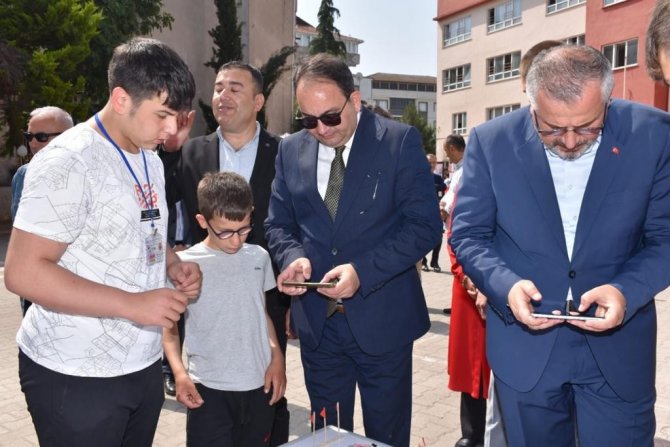 Bafra’da Bilim Fuarı Açıldı