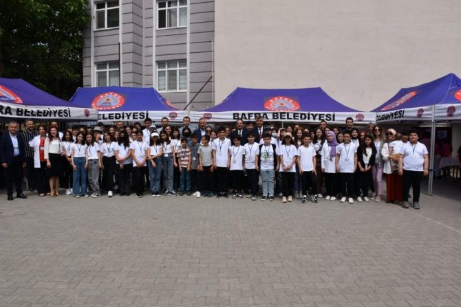 Bafra’da Bilim Fuarı Açıldı
