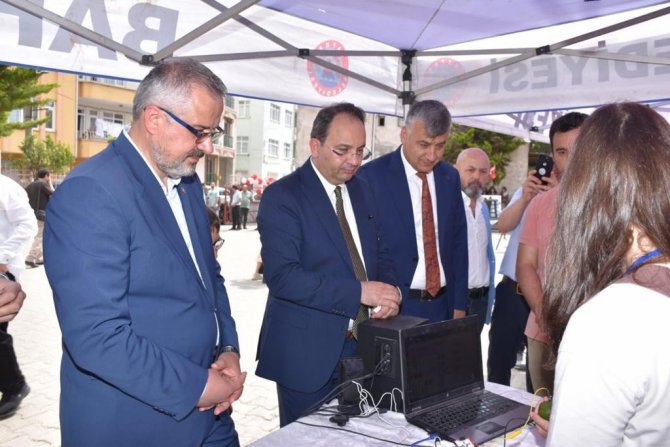 Bafra’da Bilim Fuarı Açıldı