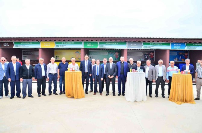 Terme’nin İlk Katı Atık Getirme Merkezi Açıldı