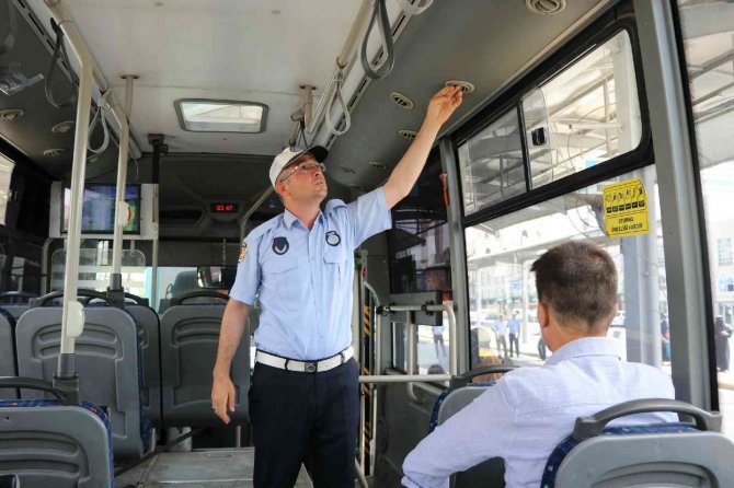 Şanlıurfa Otobüslerinde Klima Denetimi