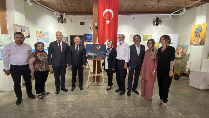Yağlı Boya Sergisi Beğeni Topladı