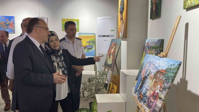 Yağlı Boya Sergisi Beğeni Topladı