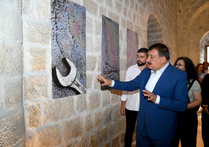 Başkan Gürkan, ‘İ̇şler Nasıl Karma Sergisi’ Açılışına Katıldı