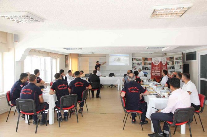 İ̇tfaiyeciler Sungurlu’da Buluştu