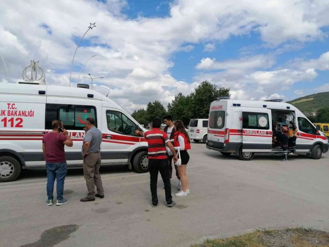 Minibüs İle Kamyonet Çarpıştı: 8 Yaralı