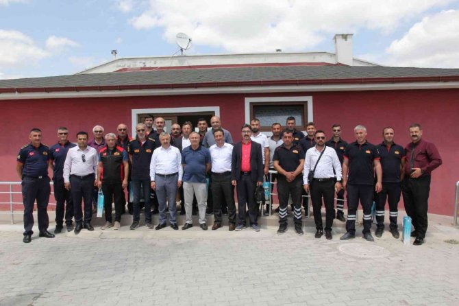 İ̇tfaiyeciler Sungurlu’da Buluştu