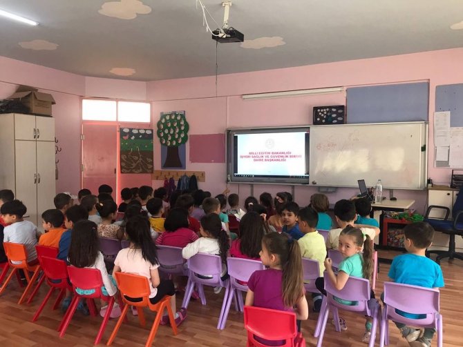 Anaokul Ve İlkokul Öğrencilerine Çevre Ve İklim Değişikliği Anlatıldı