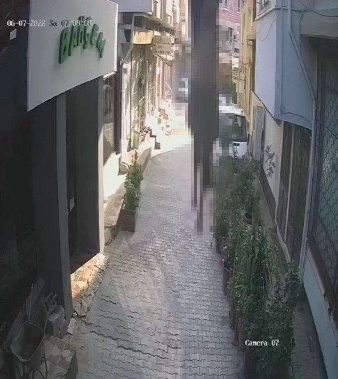 Hatay’da Ölü Bulunan Kadının Düştüğü Anlar Kamerada