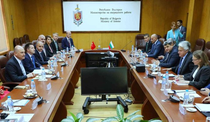İ̇çişleri Bakanı Soylu, Bulgaristan’da