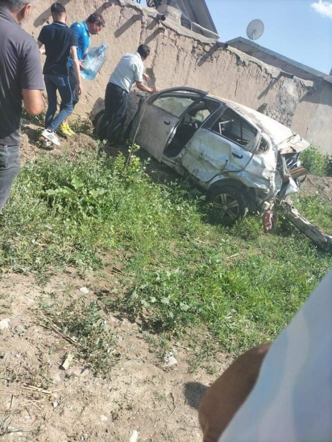 Iğdır’da Maddi Hasarlı Kaza