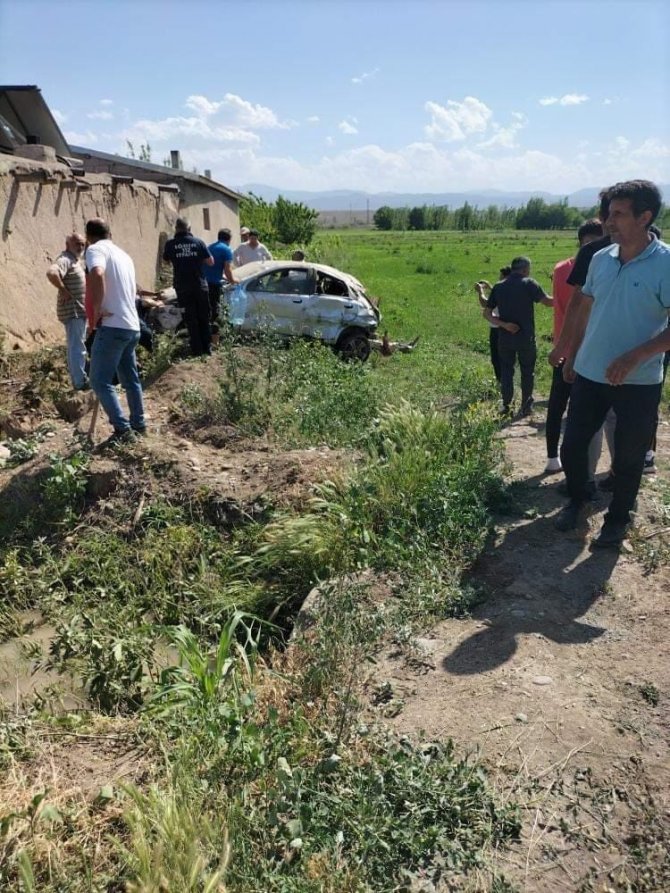 Iğdır’da Maddi Hasarlı Kaza