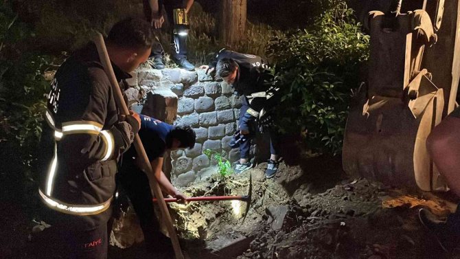 Yavru Kedi Gider Borusunda Sıkıştı, Ekipler Seferber Oldu