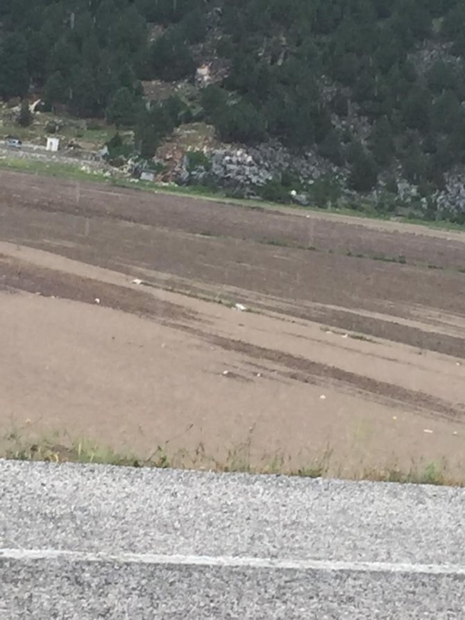 Derebucuk’ta Ekili Araziler Sular Altında Kaldı