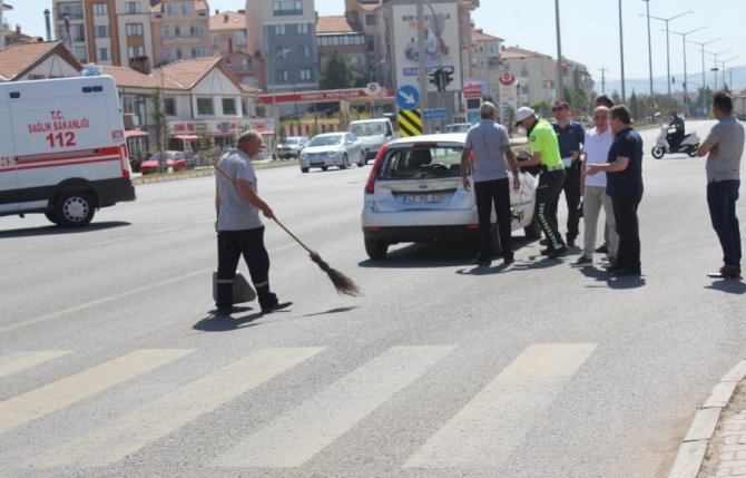 Tavşanlı’da Trafik Kazası: 1 Yaralı