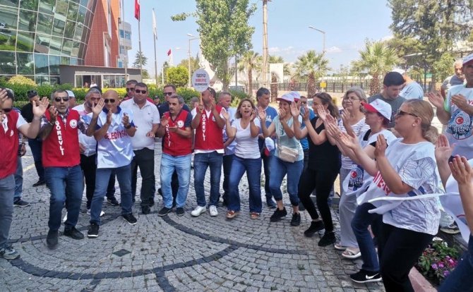 Narlıdere Belediyesine Grev Kararı Asıldı