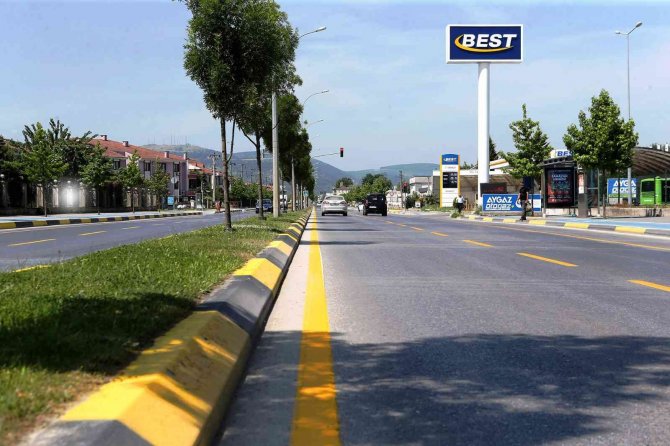 En Yoğun Şekilde Kullanılan Caddeler Yeni Görünümüne Kavuştu