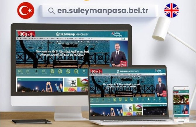 Süleymanpaşa Belediyesi İnternet Portalı İ̇ngilizce Yayına Başladı