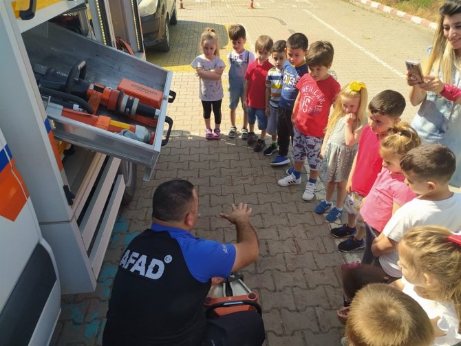 Tekirdağ’da Afad Eğitimleri