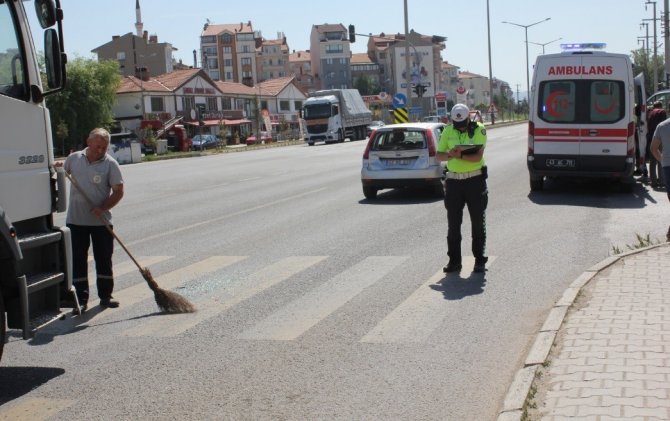 Tavşanlı’da Trafik Kazası: 1 Yaralı