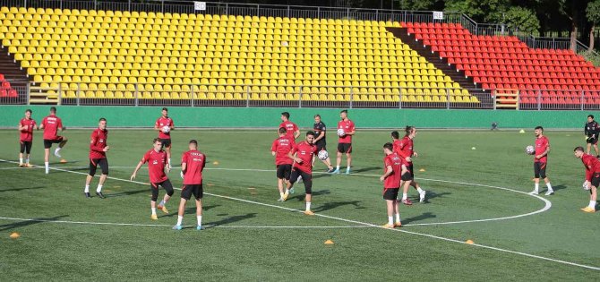 A Milliler, Litvanya’daki İlk Antrenmanını Yaptı